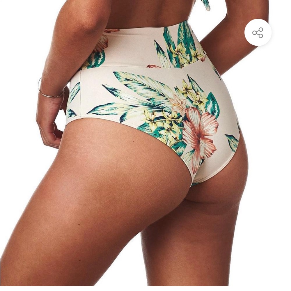 Montce Swim Added Coverage High Waisted Bottoms